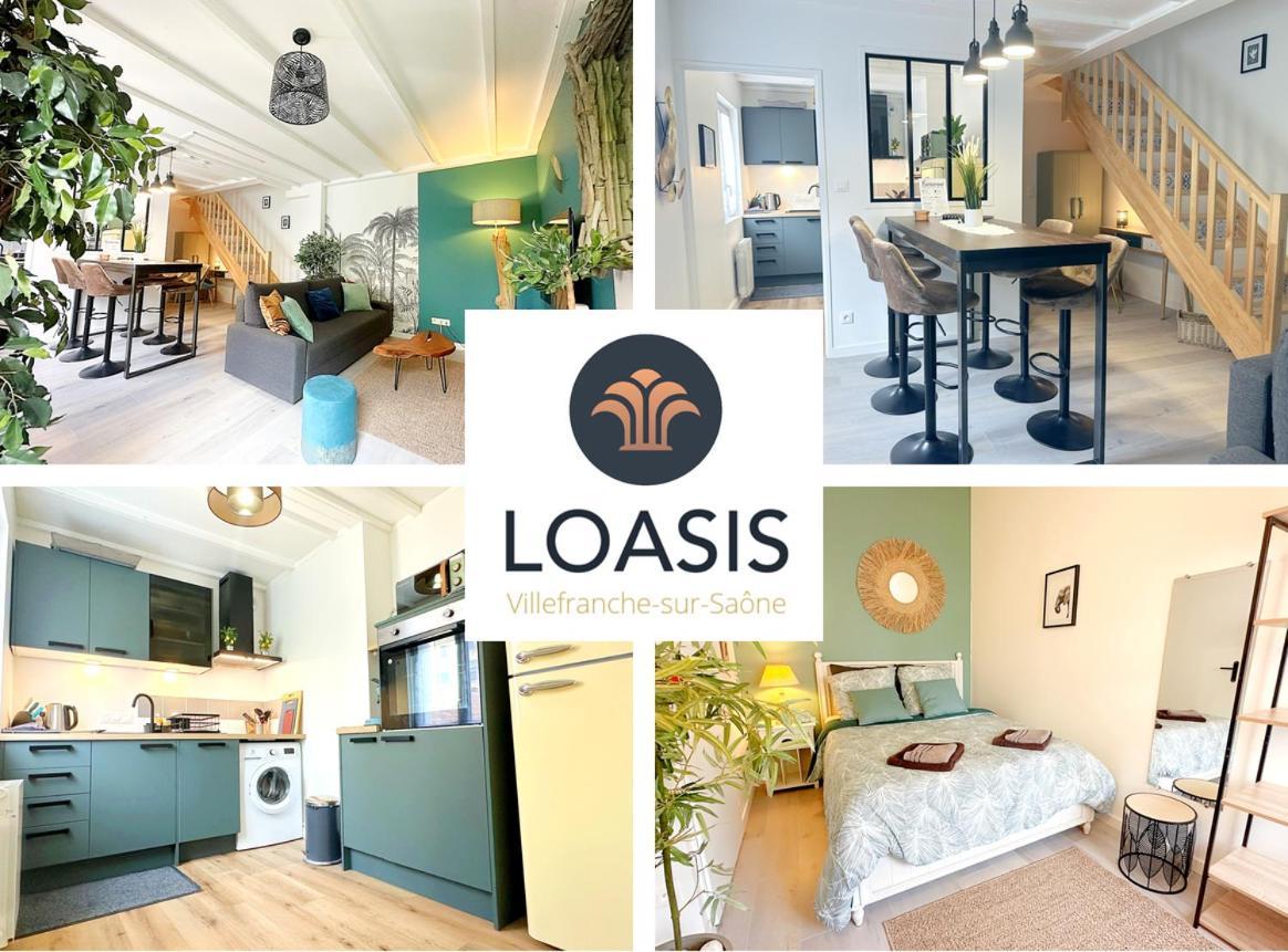 Ferienwohnung Loasis - Duplex T4 Hypercentre Villefranche-sur-Saône Exterior foto